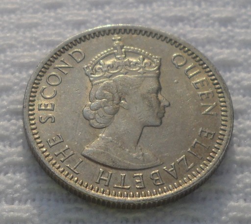 Zdjęcie oferty: Malaya & British Borneo 10 centów 1961 KN Stan