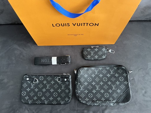 Zdjęcie oferty: Saszetka Louis Vuitton 3-częściowa +torba zakupowa