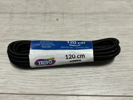 Zdjęcie oferty: Mountval sznurówki czarny o długości 120 cm