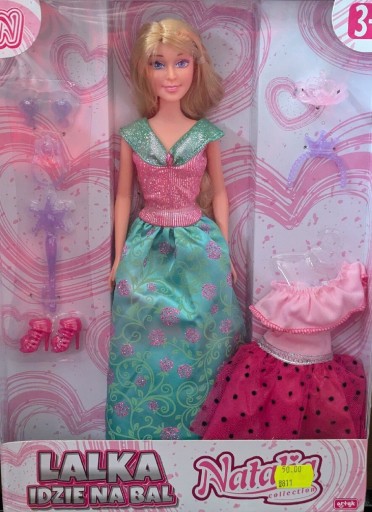 Zdjęcie oferty: Lalka Natalia w balowej sukni z akcesoriami Artyk 