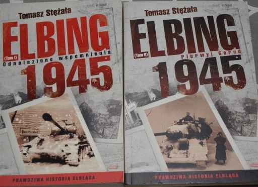 Zdjęcie oferty: Książki Elbing 1945 