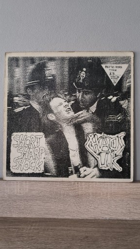 Zdjęcie oferty: Chaos UK "Short Sharp Shock" LP 1984