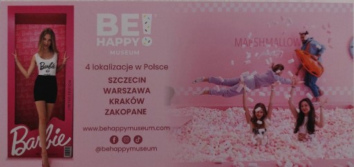 Zdjęcie oferty: VOUCHER do Be Happy Museum