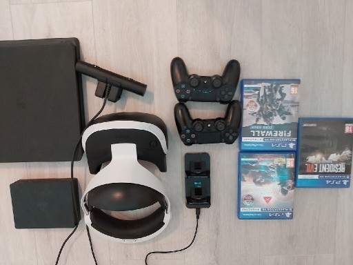 Zdjęcie oferty: Ps4 vr, konsola ps4, AIM controller, trzy gry, 