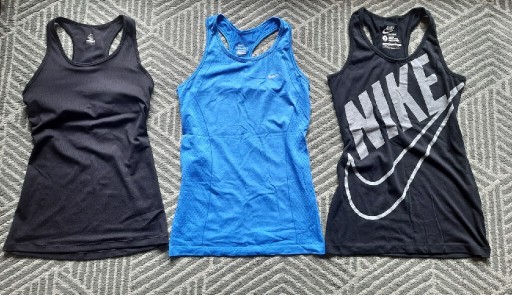 Zdjęcie oferty: Koszulki treningowe Nike r.S