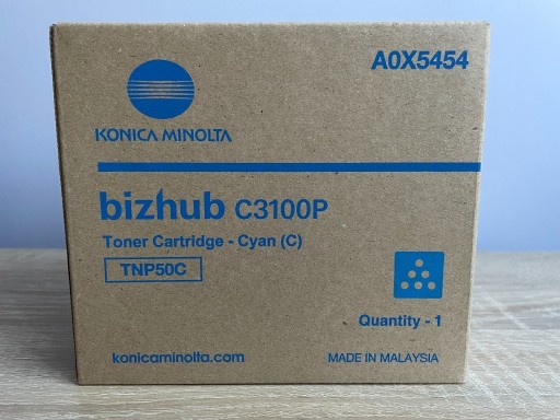 Zdjęcie oferty: Toner Konica Minolta TNP-50C (A0X5454) Cyan