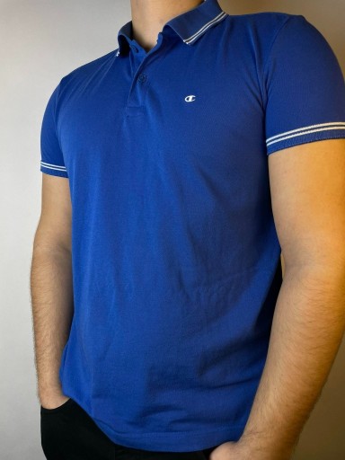 Zdjęcie oferty: Koszulka Polo Champion L niebieska