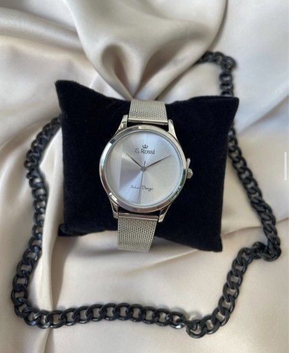 Zdjęcie oferty: Zegarek  damski G.Rossi Italian Design srebrny 