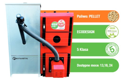 Zdjęcie oferty: Kocioł Kotłostal Pellet 13 18 24 kw