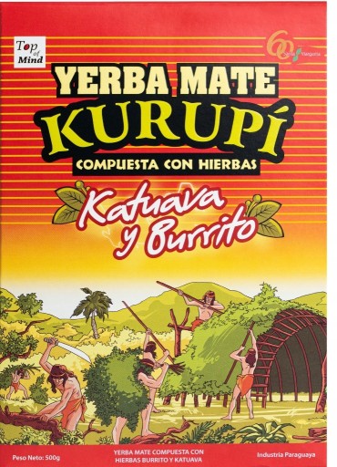Zdjęcie oferty: Yerba Mate Kurupi Katuava i Burrito 500g