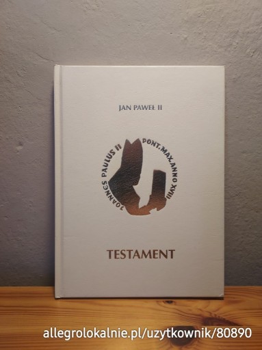 Zdjęcie oferty: Jan Paweł II testament (2005)