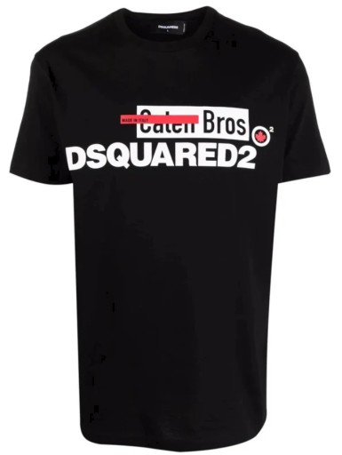 Zdjęcie oferty: Dsquared2 t-shirt Iconic Logo Tee black roz. XL oryginal DSQ2 