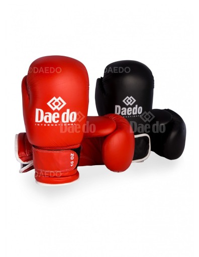 Zdjęcie oferty: rękawice bokserskie Daedo 10 oz. skóra. czerwone