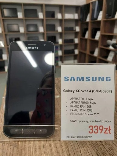 Zdjęcie oferty:  Samsung Galaxy XCover 4 (SM-G390F)  gwarancja fv