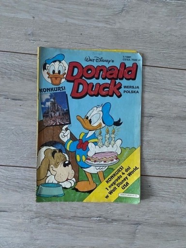 Zdjęcie oferty: Komiks Donald Duck 7/1991