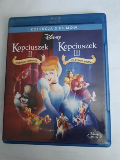 Zdjęcie oferty: Kopciuszek II / Kopciuszek III płyta Blu-ray