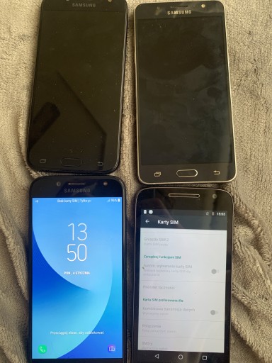Zdjęcie oferty: Pakiet telefonów Samsung,Motorola