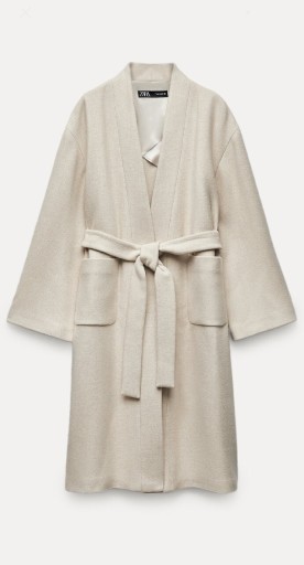 Zdjęcie oferty: ZARA Woman piękny nowy płaszcz premium L/XL wełna