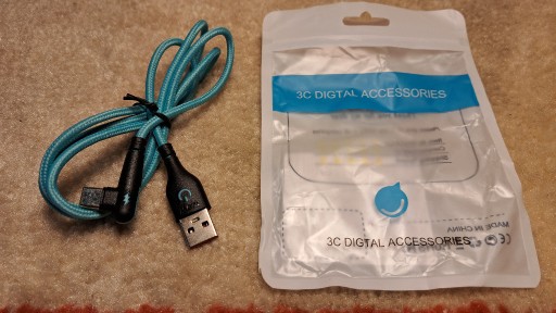Zdjęcie oferty: Kabel USB to C kątowy 1 M