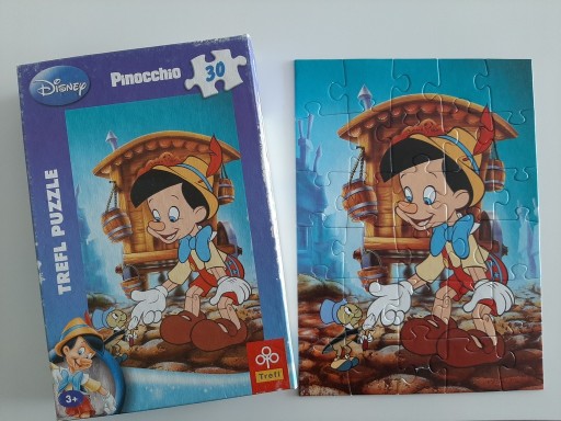 Zdjęcie oferty: Puzzle Pinokio TREFL 30 elementów