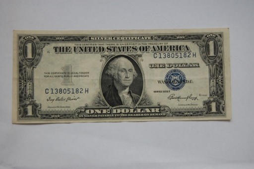 Zdjęcie oferty: Banknot 1 dolar USA 1935 Seria E
