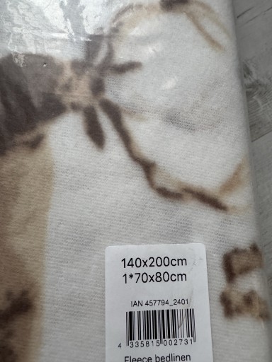 Zdjęcie oferty: Komplet pościeli polarowej renifery biała