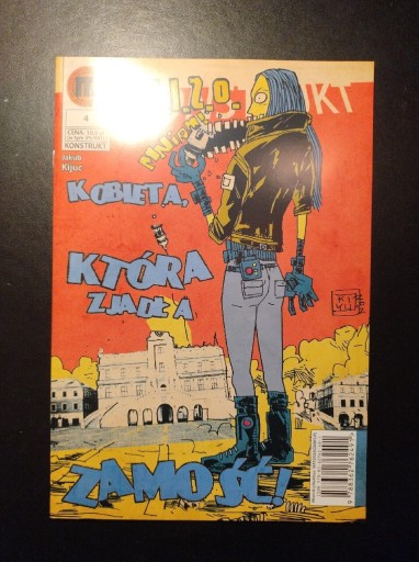 Zdjęcie oferty: Konstrukt #4, Materia Komiks, Jakub Kijuc