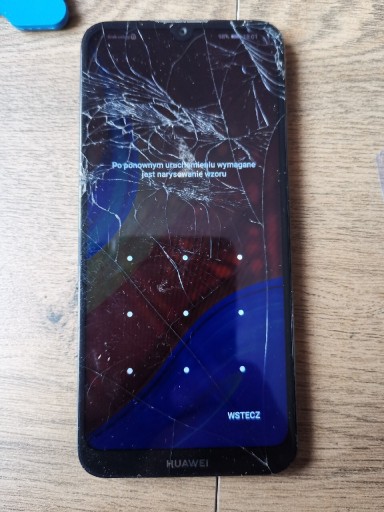 Zdjęcie oferty: Huawei Y6s wyswietlacz, rozbita szyba 