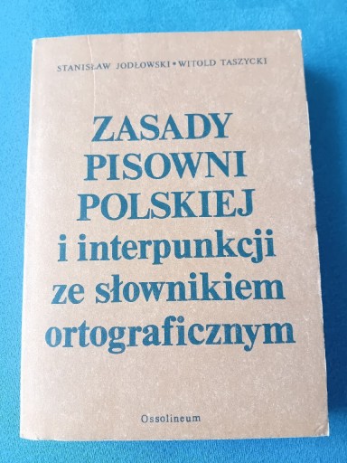 Zdjęcie oferty: Zasady pisowni polskiej i interpunkcji 