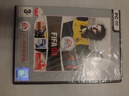 Zdjęcie oferty: Gra PC FIFA 08 2008 EA classics folia PL wersja