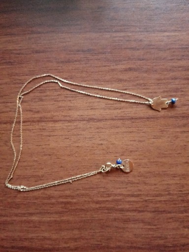 Zdjęcie oferty: Naszyjnik złoty 585 lapis lazuli ROSA GOLD CHAINS