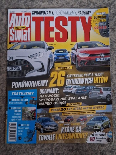 Zdjęcie oferty: Auto Świat Katalog Testy 1/2023