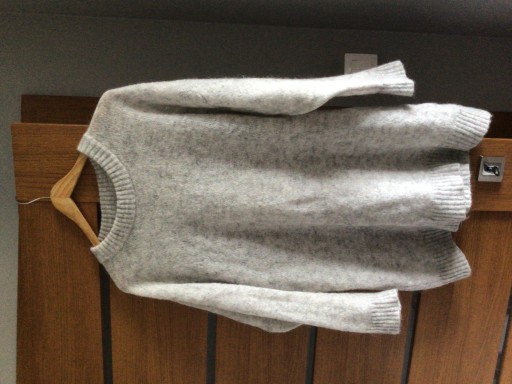 Zdjęcie oferty: szary sweter h&m mohair blend