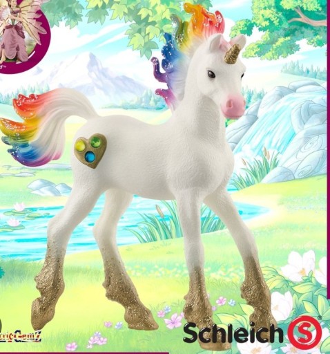 Zdjęcie oferty: SCHLEICH Tęczowy jednorożec źrebię 70727 Bayala