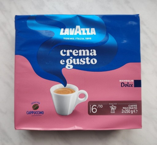 Zdjęcie oferty: Lavazza Crema e Gusto Dolce kawa mielona 250 g