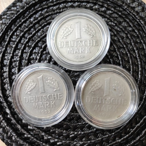 Zdjęcie oferty: Deutsche Mark zestaw  3ch monet 