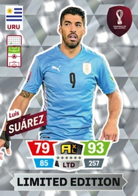 Zdjęcie oferty: LUIS SUAREZ LIMITED EDITION URUGWAJ - WORLD CUP QATAR 2022