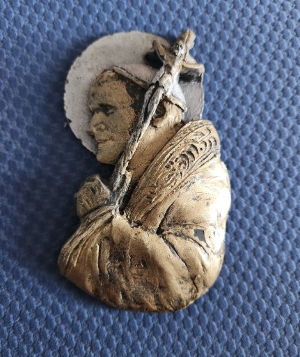 Zdjęcie oferty: Jan Paweł II odlew płaskorzeźba 