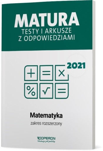 Zdjęcie oferty: Testy i arkusze Matematyka zak. rozszerzony