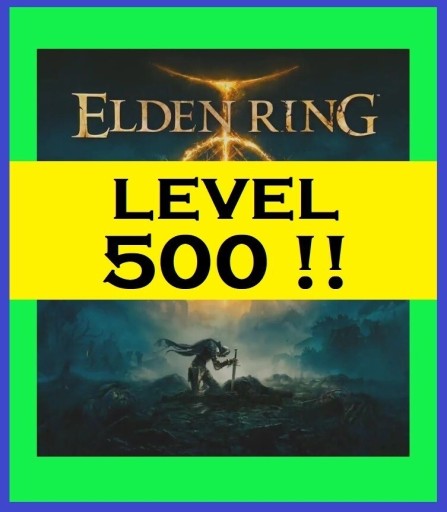 Zdjęcie oferty: Elden Ring level 500 i wyżej! Runy Dusze PS4 PS5