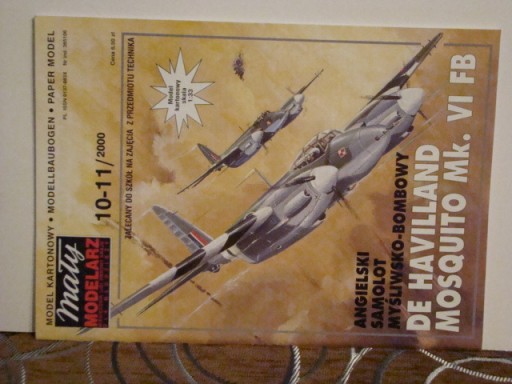 Zdjęcie oferty: Mały Modelarz 10-11/00 Mosquito Mk.VI FB