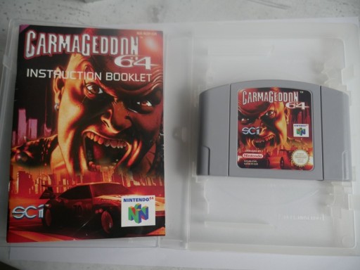 Zdjęcie oferty: n64 carmageddon wyścigi protektor