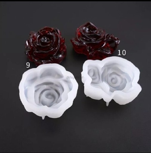 Zdjęcie oferty: DIY formy silikonowe róże DIY żywica, rękodzieło 