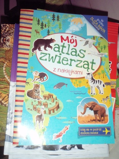 Zdjęcie oferty: Mój Atlas Zwierząt- nowy z naklejkami