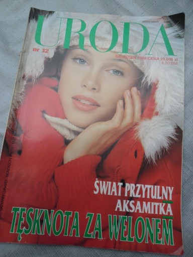Zdjęcie oferty: URODA 12/1994 porady,wywiady, makijaże,moda,seks