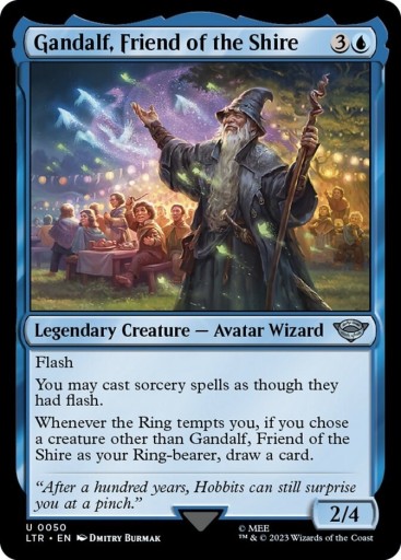 Zdjęcie oferty: MTG LTR Gandalf, Friend of the Shire