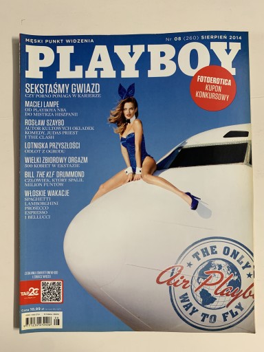Zdjęcie oferty: Playboy 8/2014r. magazyn erotyczny