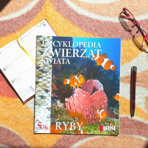 Zdjęcie oferty: Encyklopedia Świata Zwierząt RYBY Wyborcza UNIKAT