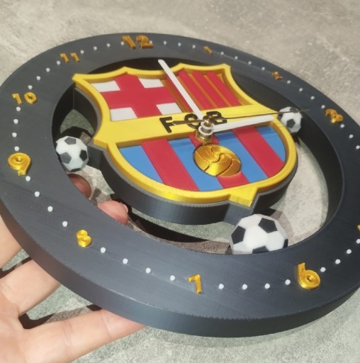 Zdjęcie oferty: Zegar 3D FCB - Barcelona 