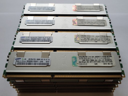Zdjęcie oferty: RAM 1x 4GB Samsung ECC-R 2Rx4 PC3-10600R CL9